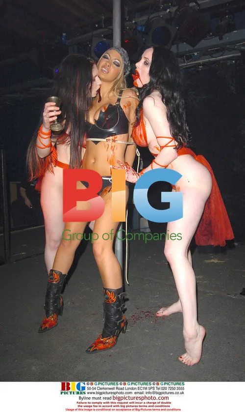 Jodie Marsh at Marquee Club for TV Show