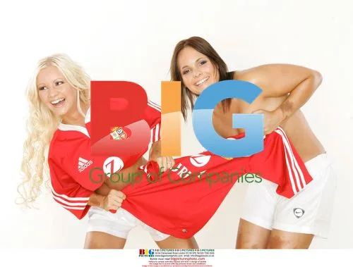 Charlene and Holly Tussle in Rugby Shirts