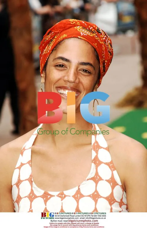 Zadie Smith at Madagascar Premiere