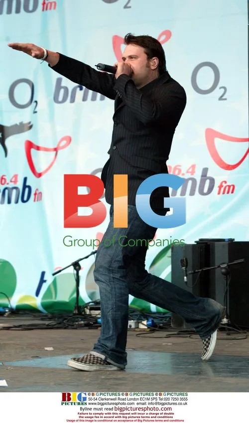 Daniel Bedingfield at BRMB FM Party in the Park