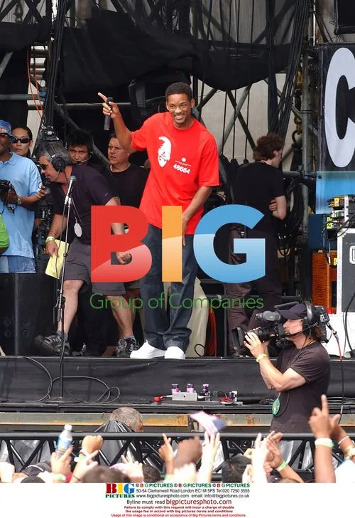WILL SMITH at Live 8 concert
