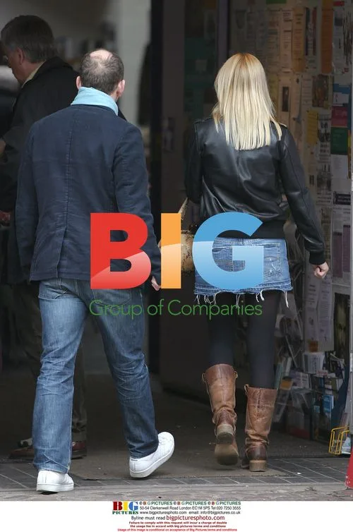 Denise Van Outen with new beau Ferdie Unger-Hamilton