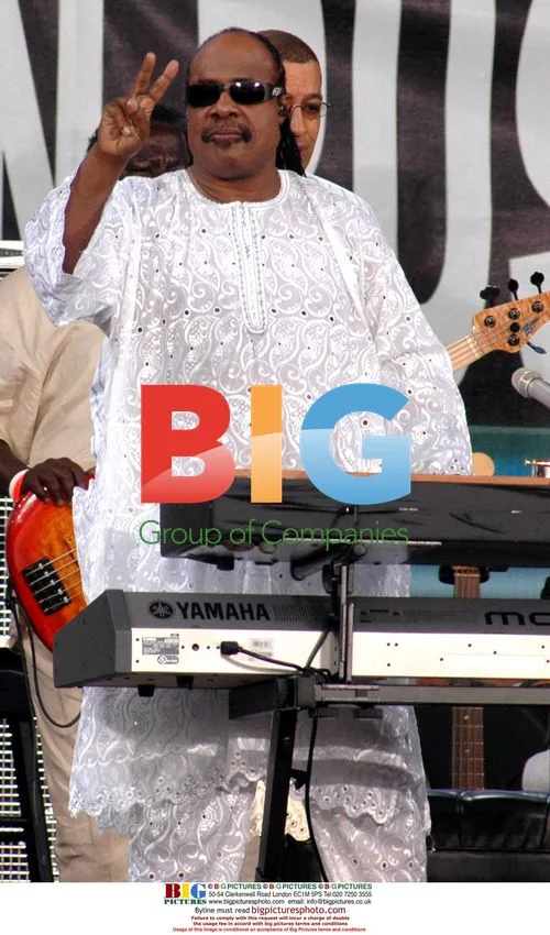Stevie Wonder at Live 8 Philadelphia