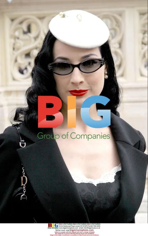 Dita Von Teese at Lacroix Fashion Show