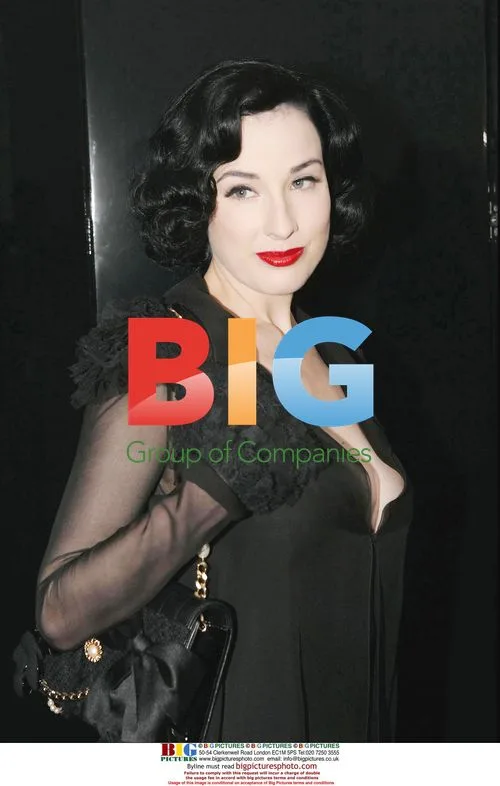 Dita von Teese at Chanel Fashion Show