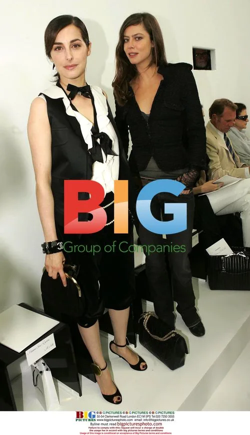 Amira Casar and Anna Mouglalis at Chanel Show