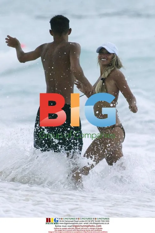 Jodie Marsh and James McKenzie in Caribbean