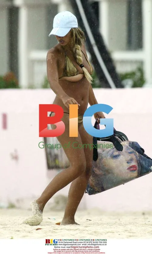 Jodie Marsh and James 'Kenzie' McKenzie on Caribbean Vacation