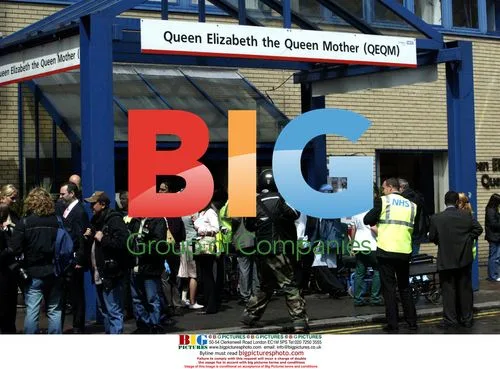 Queen Elizabeth at London Hospital After Attacks