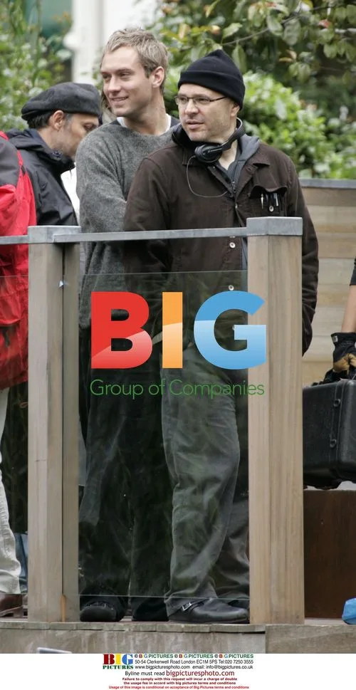 Jude Law and Anthony Minghella Filming 'Breaking and Entering'