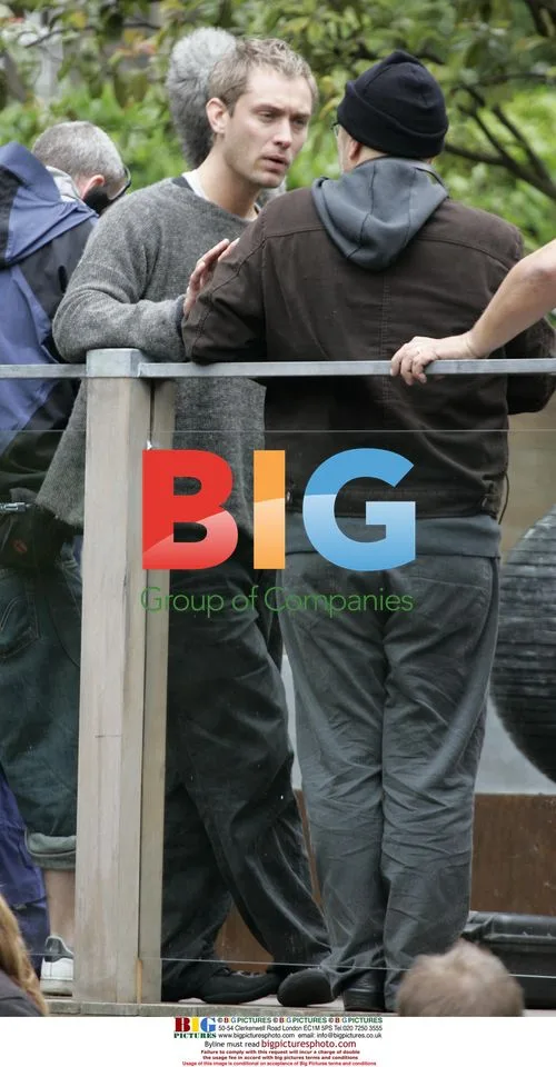 Jude Law and Anthony Minghella Filming 'Breaking and Entering'