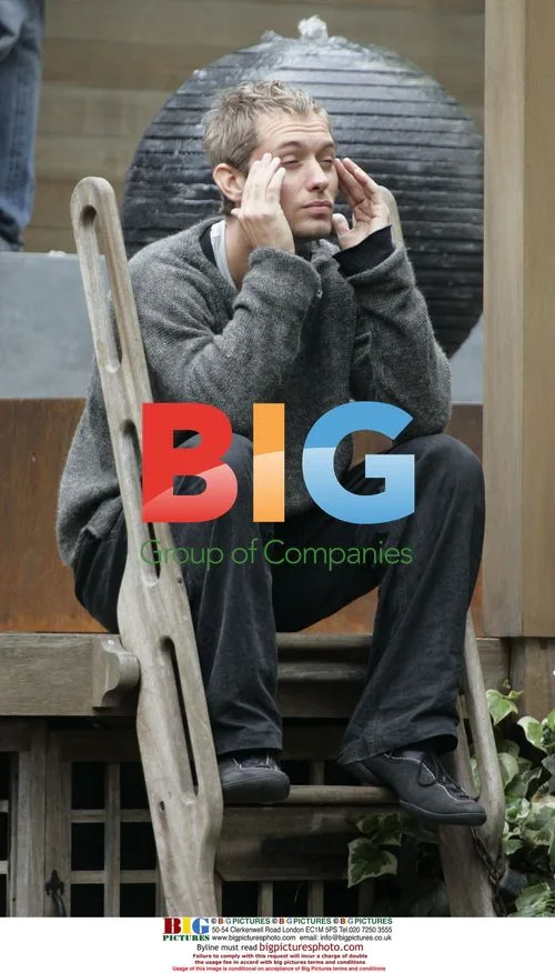 Jude Law and Anthony Minghella Filming 'Breaking and Entering'
