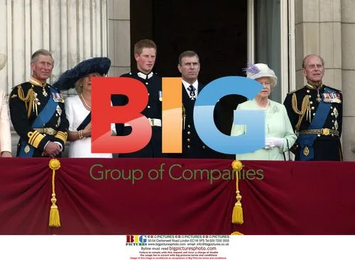 Queen and Royal Family at WWII Commemoration