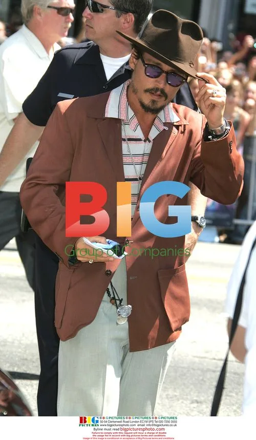 Johnny Depp at Charlie and the Chocolate Factory Premiere