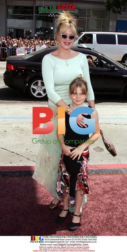 Melanie Griffith and Daughter Stella at 'Charlie And The Chocolate Factory' Premiere