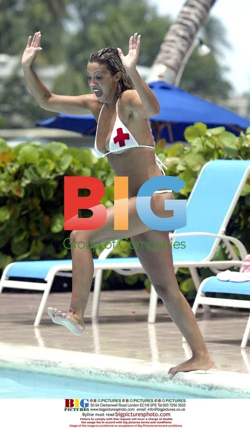 Jodie Marsh and James McKenzie on Caribbean vacation