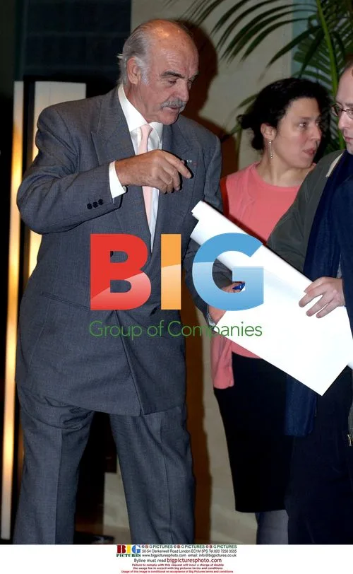 Sir Sean Connery and wife in Sydney