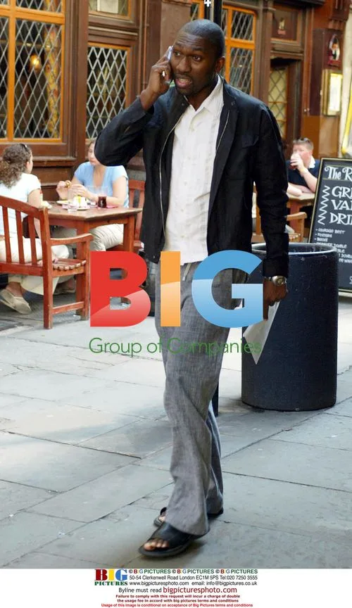 Actor Kwame Kwei-Armah enjoys night out in London