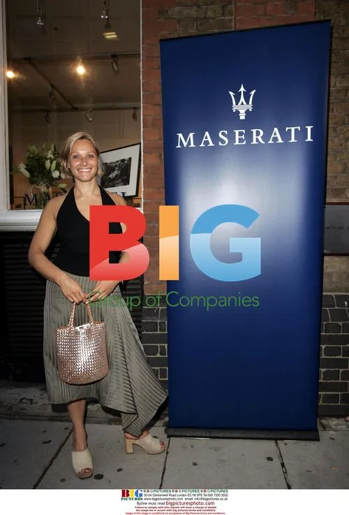 Vicki Butler at Maserati launch party in London