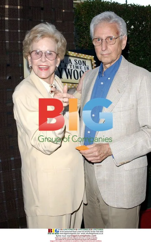 Michael Douglas's mom Diana Douglas & husband at 'A Father... A Son... Once Upon A Time In Hollywood' premiere