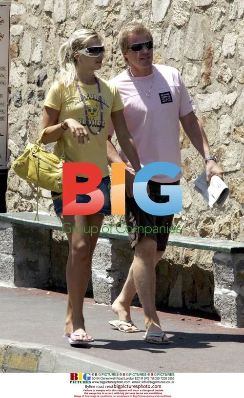 Oliver Kahn on Holiday in South France