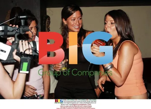 Rebecca Loos with Girlfriends at Amuleti J Party