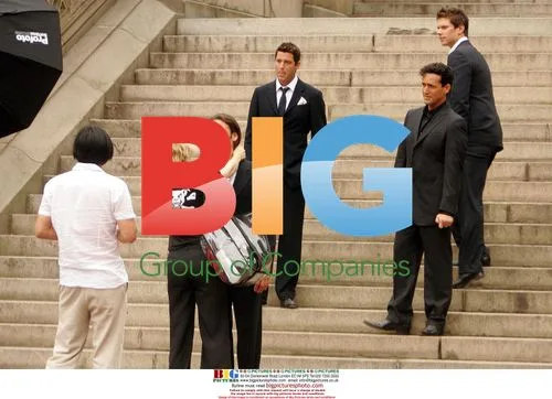 il Divo pose for photo shoot in Central Park