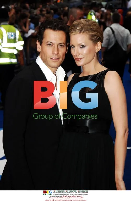 Alice Evans and Ioan Gruffudd at 'Fantastic Four' UK Premiere