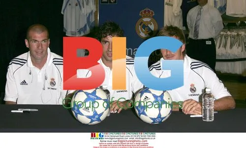 Real Madrid Team Signing Autographs