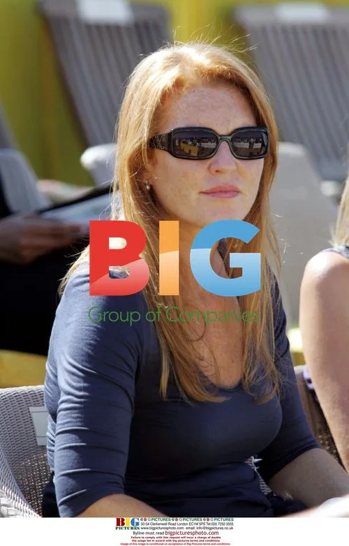 Sarah Ferguson at Veuve Clicquot Gold Cup