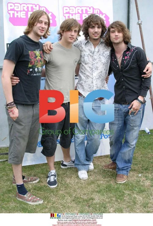 Rooster Band Backstage at Party In The Park
