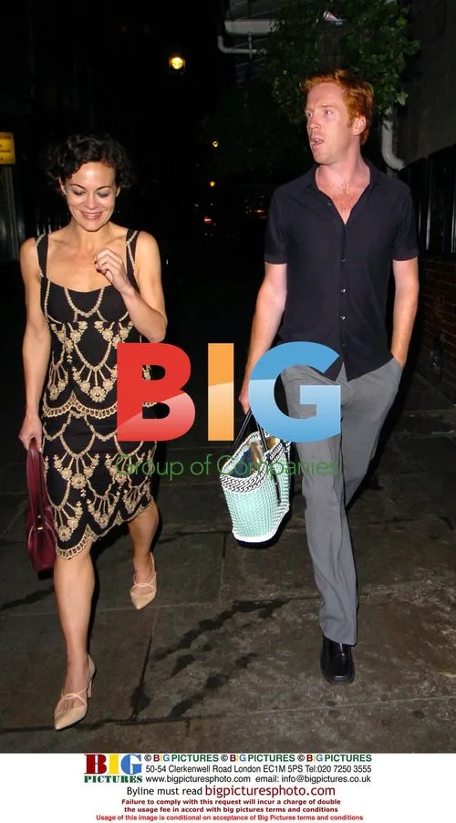 Damian Lewis and Helen McCrory leave J Sheekey Restaurant