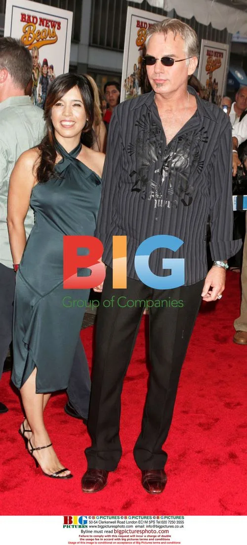 Billy Bob Thornton and Connie Angland at 'Bad News Bears' Premiere