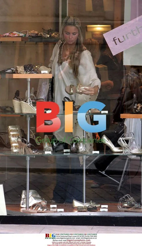 Alex Curran shopping with friend in Liverpool