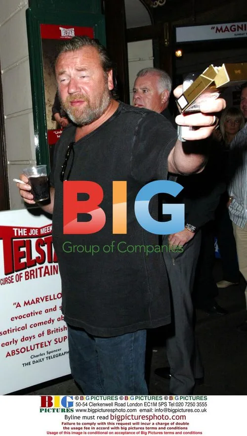 Ray Winstone at 'Telstar: The Joe Meek Story' play