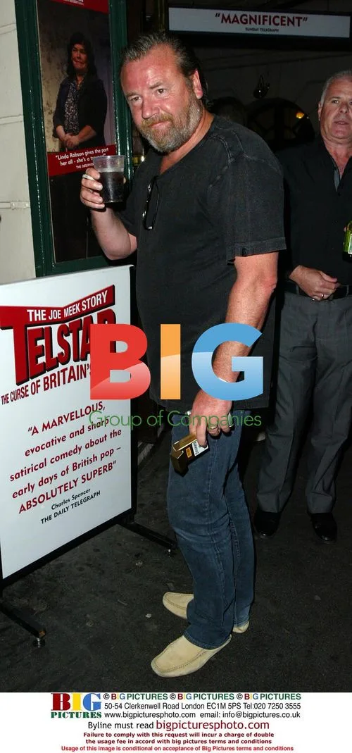 Ray Winstone at 'Telstar: The Joe Meek Story'