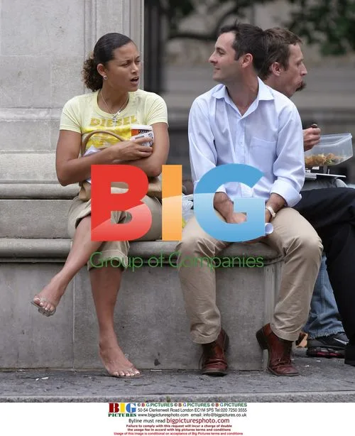 Actress Troy Titus-Adams spotted in Covent Garden