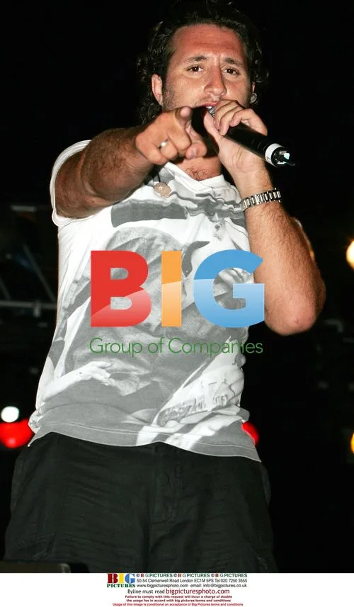 Antony Costa of Blue performs in Cyprus