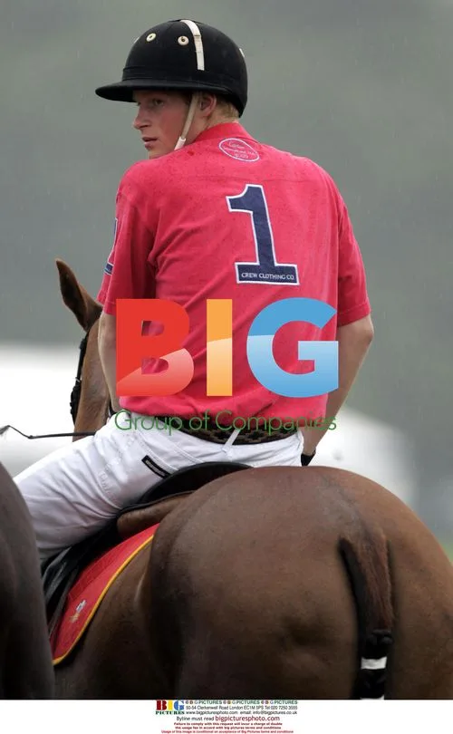 Prince Harry Wins Polo Match