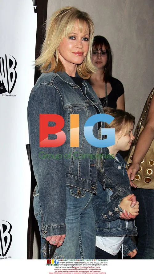 Melanie Griffith and Daughter Stella at 2005 WB Event
