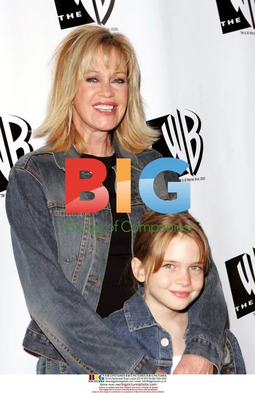 Melanie Griffith and daughter Stella at WB event