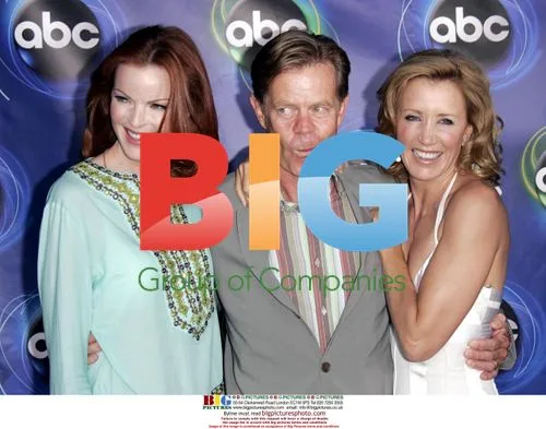Marcia Cross, William H. Macy & Felicity Huffman at ABC Party
