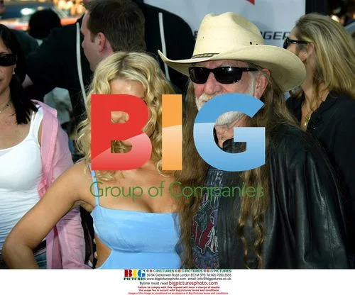 Jessica Simpson and Willie Nelson at 'Dukes Of Hazzard' Premiere