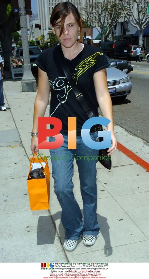 Clea Duvall shops in Beverly Hills