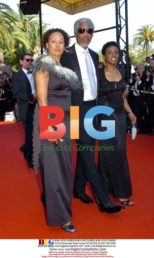 Morgan Freeman at 'Three Burials' Premiere, Cannes 2005