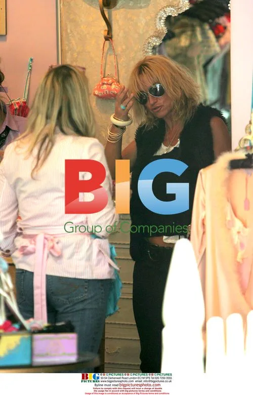 Meg Matthews Spotted Shopping