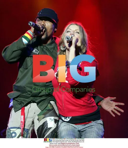 Fergie performing at SuperBock Super Rock Festival