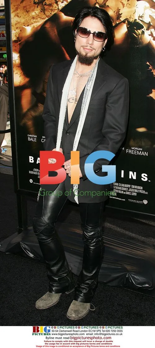 Brooke Burke's Boyfriend Dave Navarro at Batman Premiere