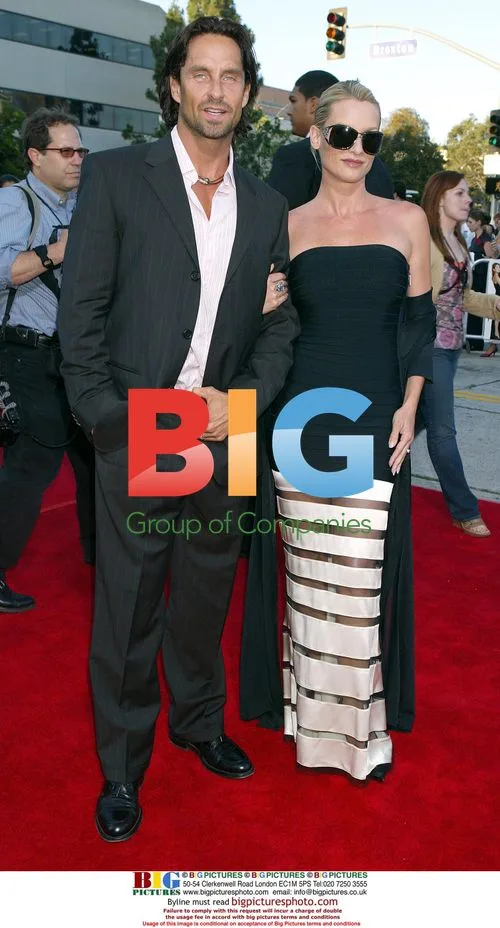 Nicolette Sheridan and Nikolas Soderblom at 'Mr. & Mrs. Smith' Premiere