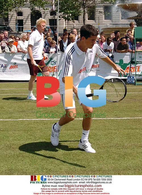 Stars at Ariel Tennis Ace event in London